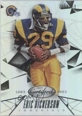 Eric Dickerson [Mirror Silver] #125