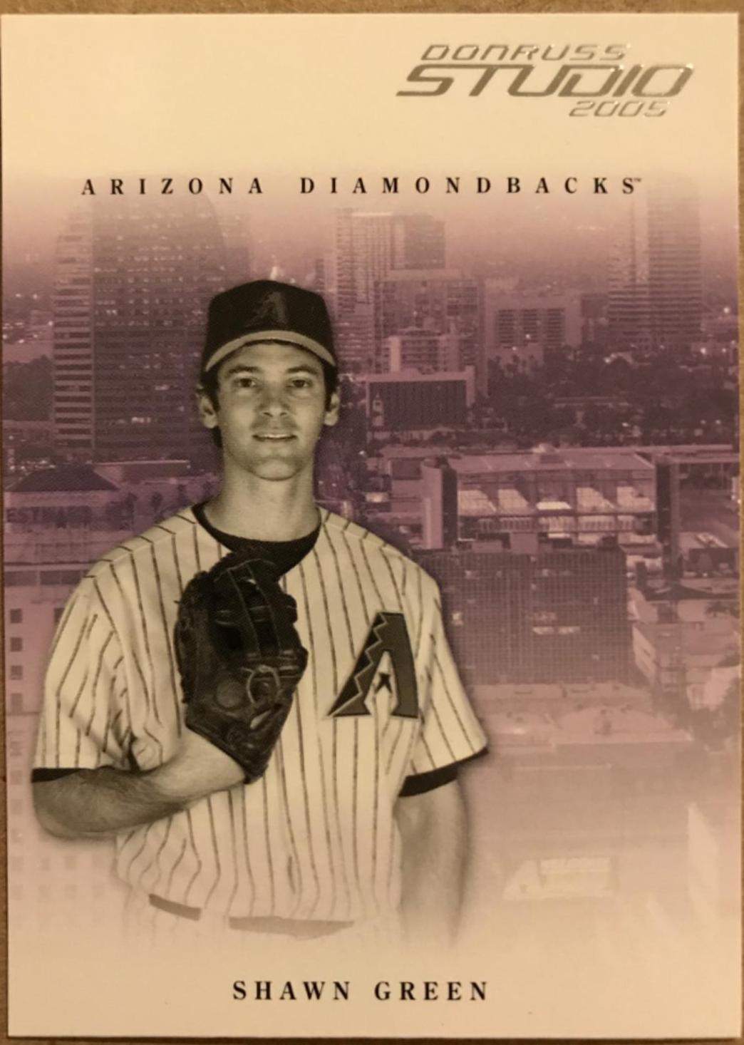 Shawn Green #21 Baseball Cards 2005 Donruss Studio