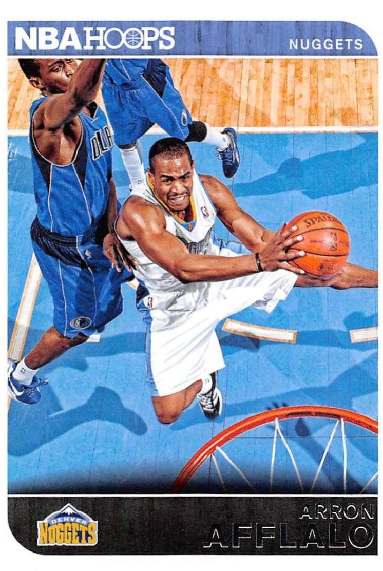 Arron Afflalo #24 Basketball Cards 2014 Panini Hoops