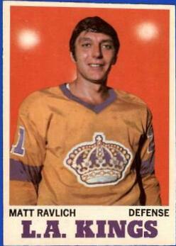 Matt Ravlich #32 Hockey Cards 1970 O-Pee-Chee