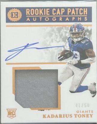 Kadarius Toney #134 2021 Panini Encased Football