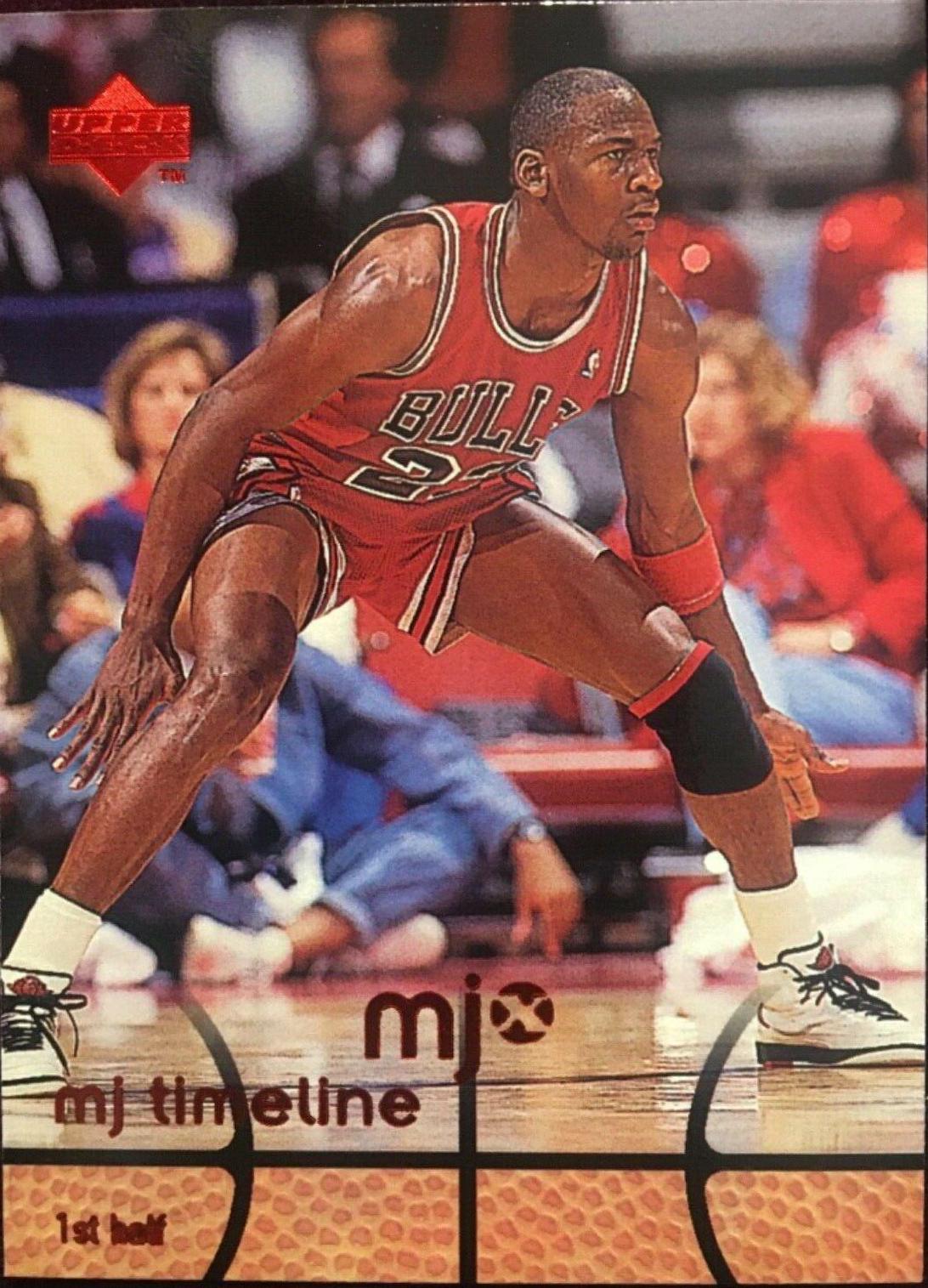 Michael Jordan #6 Basketball Cards 1998 Upper Deck Mjx