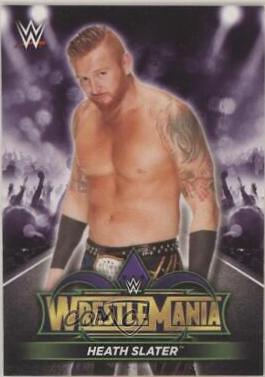 Heath Slater #R-46 Wrestling Cards 2018 Topps WWE Road To Wrestlemania 34 Roster
