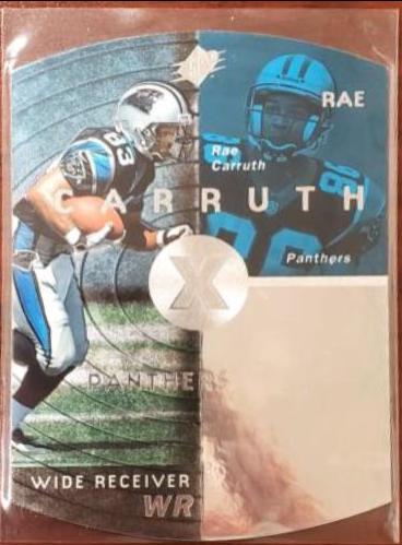 Rae Carruth #6 Football Cards 1998 SPx
