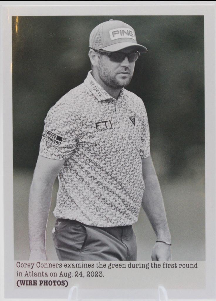 Corey Conners #142 2024 Upper Deck Portfolio Golf