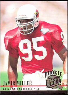 Jamir Miller #330 Football Cards 1994 Ultra