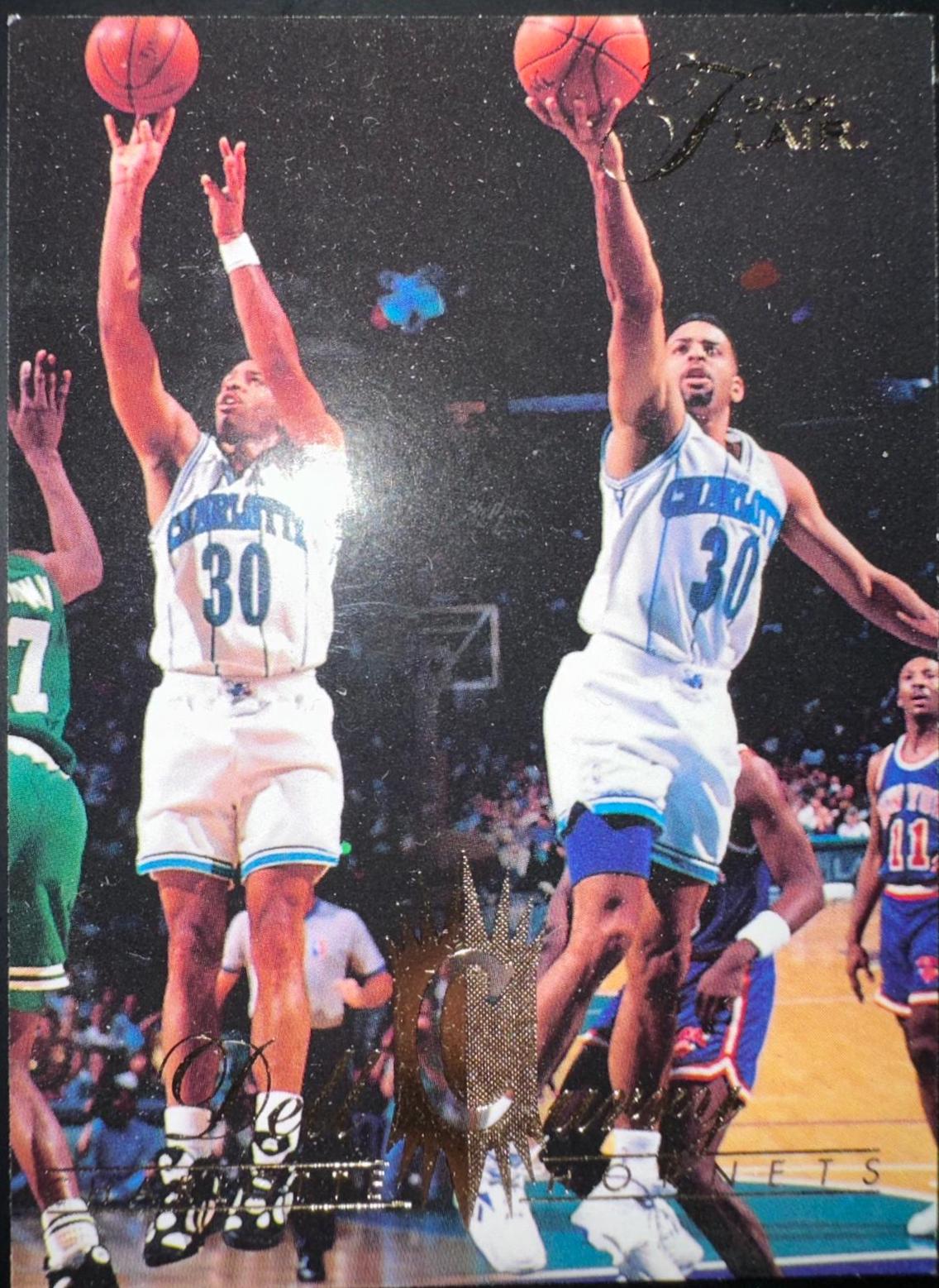 Dell Curry #14 Basketball Cards 1994 Flair