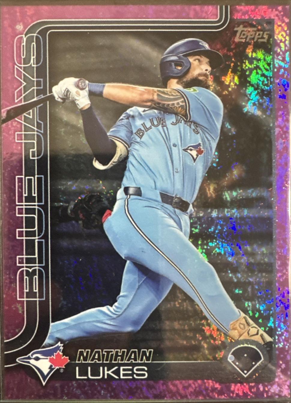 Nathan Lukes [Pink Diamante Foil] #420