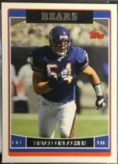 Brian Urlacher #155 2006 Topps Football