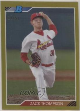Zack Thompson [Gold Refractor] #ZT