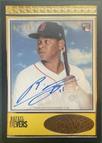 Rafael Devers #BC1-RD 2018 Topps Brooklyn Collection Autographs Baseball