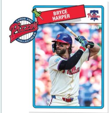 Bryce Harper #128 Baseball Cards 2024 Topps Throwback Thursday