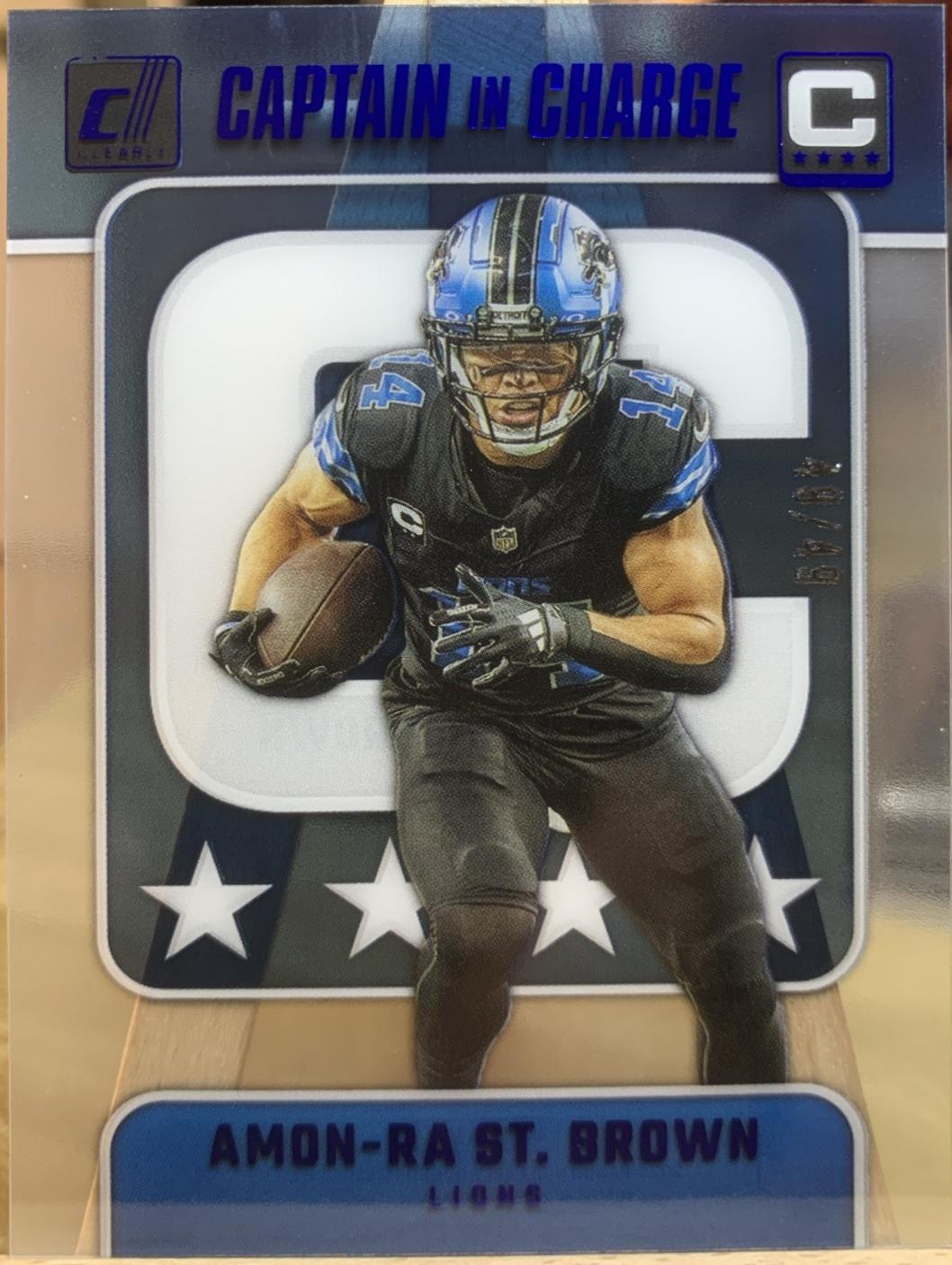 Amon-Ra St. Brown [Blue] #5