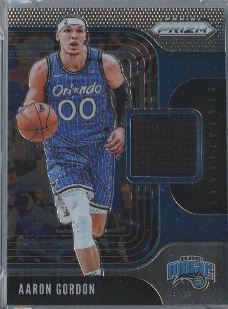 Aaron Gordon #AAG Basketball Cards 2019 Panini Prizm Sensational Swatches