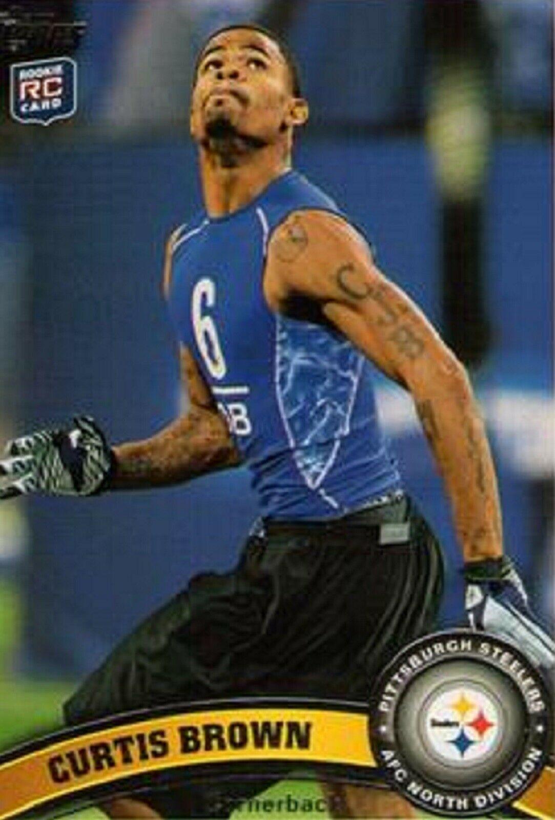Curtis Brown #214 Football Cards 2011 Topps