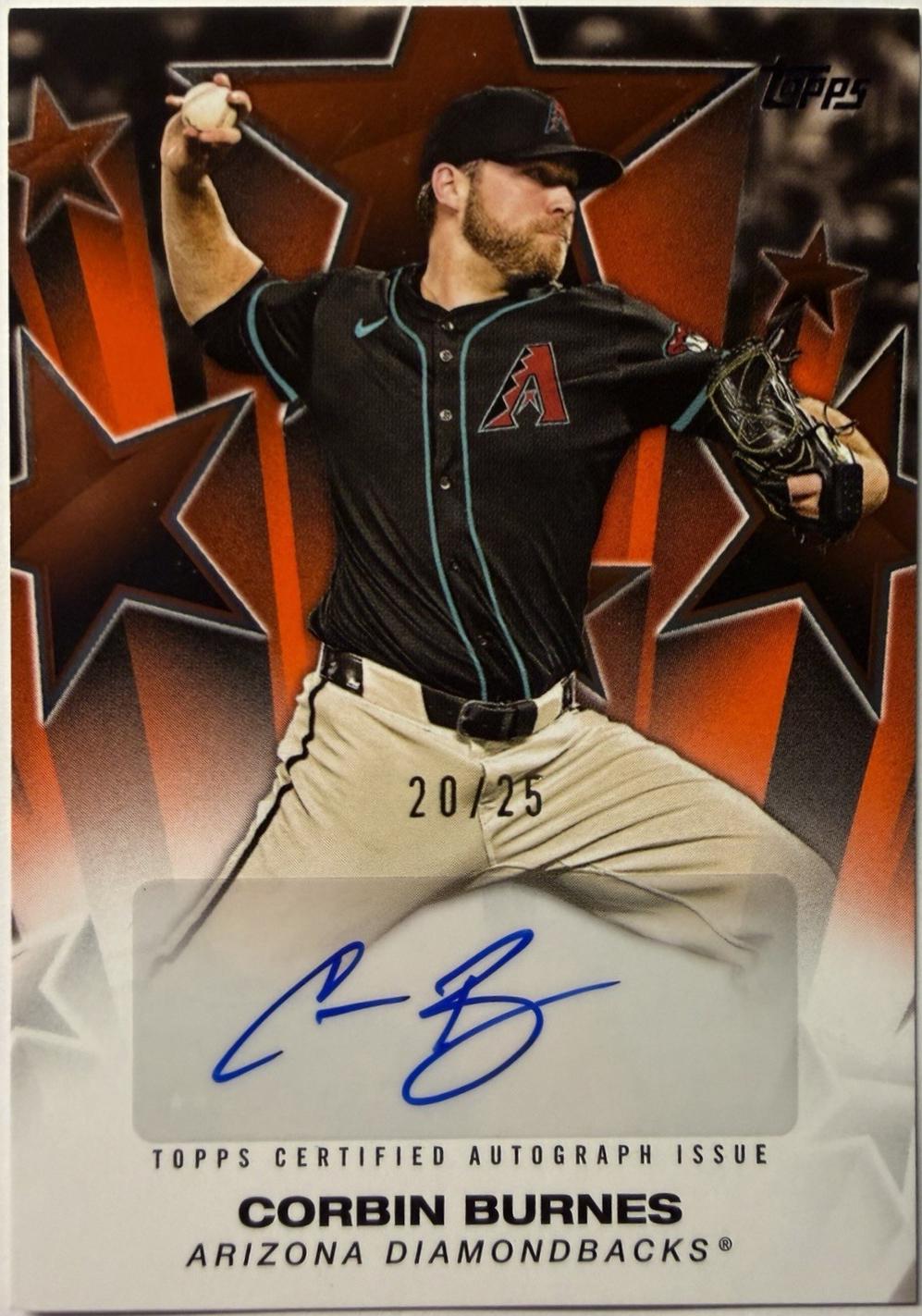 Corbin Burnes [Orange] #BSA2-CBU