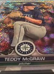 Teddy McGraw [Sparkle] #BDC-73 Baseball Cards 2023 Bowman Draft Chrome Prices