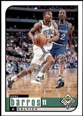 Dana Barros #8 Basketball Cards 1998 UD Choice