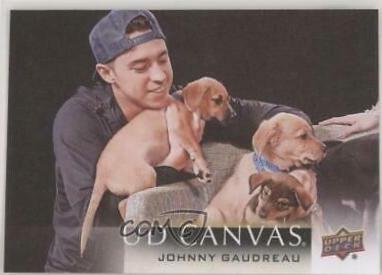 Johnny Gaudreau #C11 Hockey Cards 2018 Upper Deck Canvas
