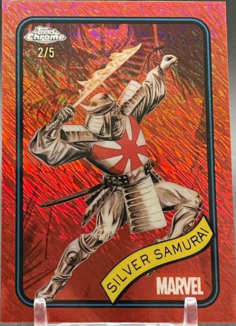 Silver Samurai Red Shimmer Refractor