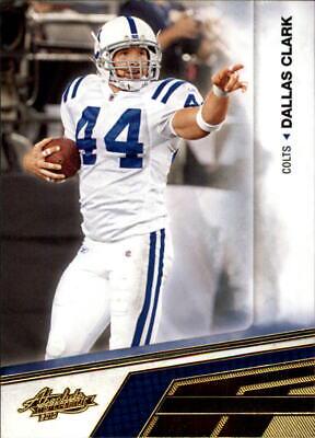 Dallas Clark #41 Football Cards 2010 Panini Absolute Memorabilia