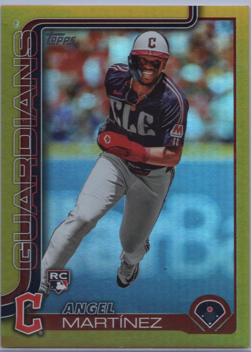 Angel Martinez [Gold Rainbow] (2025 Topps)