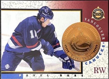 Pavel Bure #17 Hockey Cards 1997 Pinnacle Mint