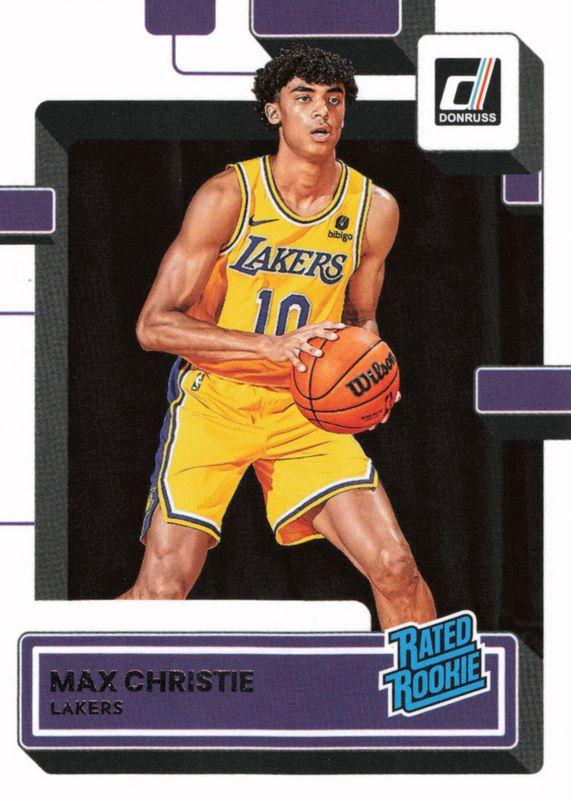 Max Christie #234 Basketball Cards 2022 Panini Donruss