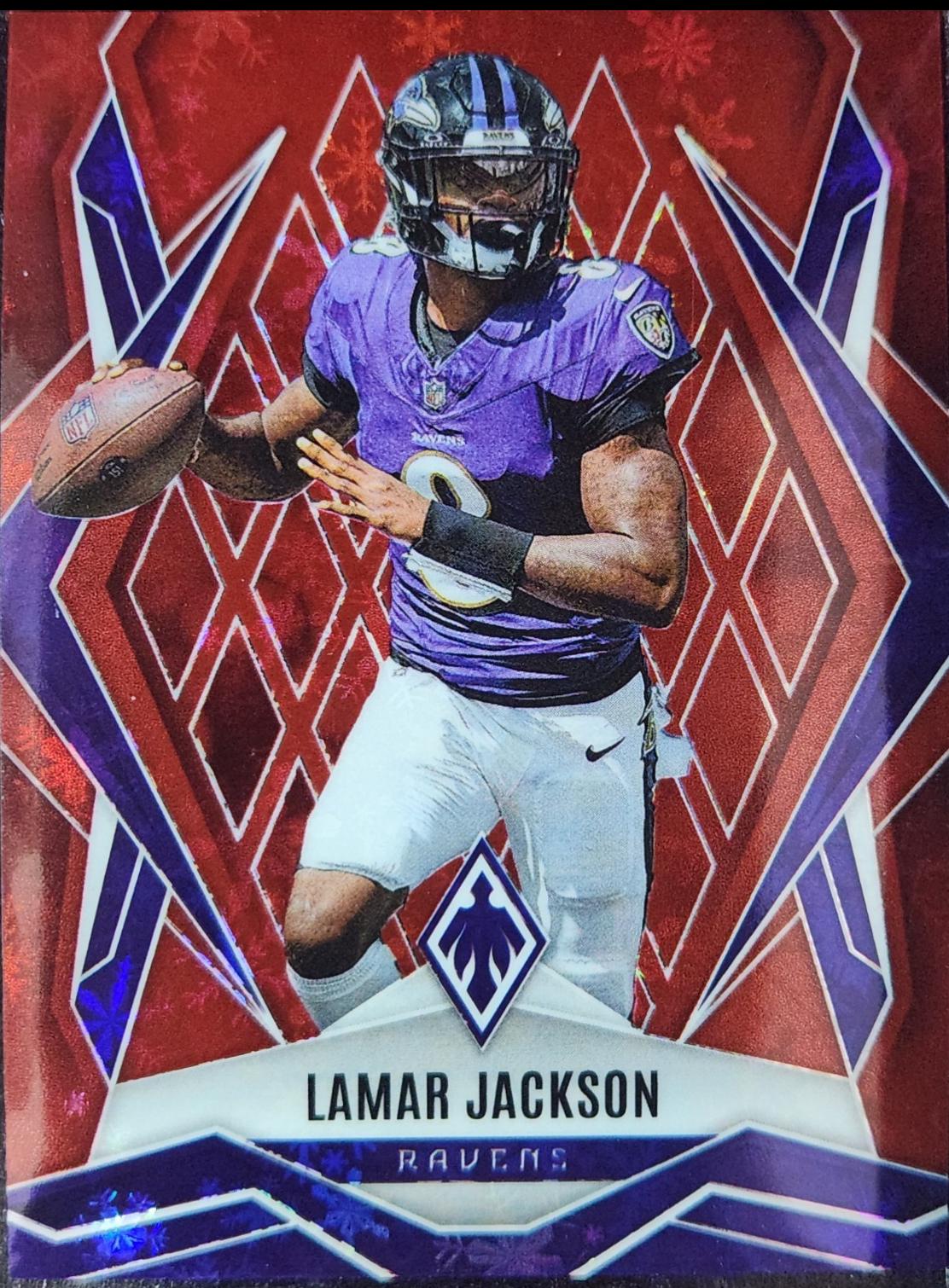 2025 Lamar Jackson [Red Winter] #144