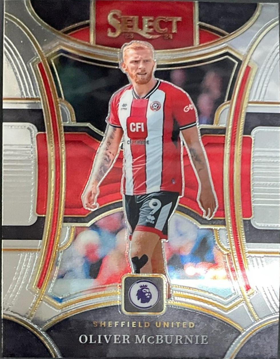 Oliver McBurnie #184 2023 Panini Select Premier League