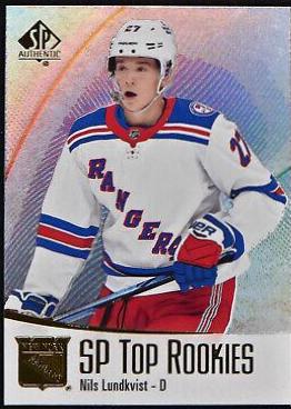 Nils Lundkvist #TR-6 2021-22 SP Authentic Hockey Top Rookies
