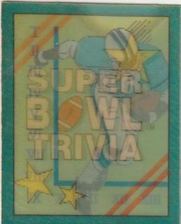 Super Bowl Trivia