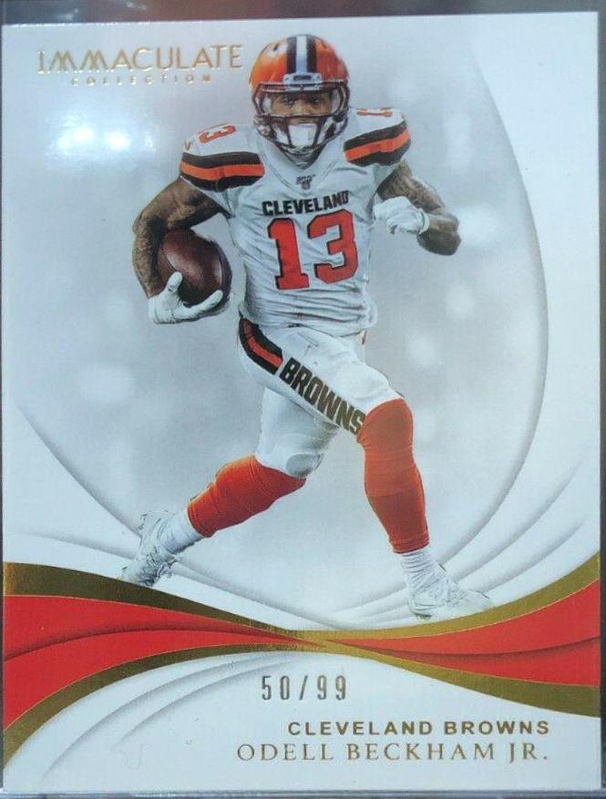 Odell Beckham Jr #25 2019 Panini Immaculate Collection Football