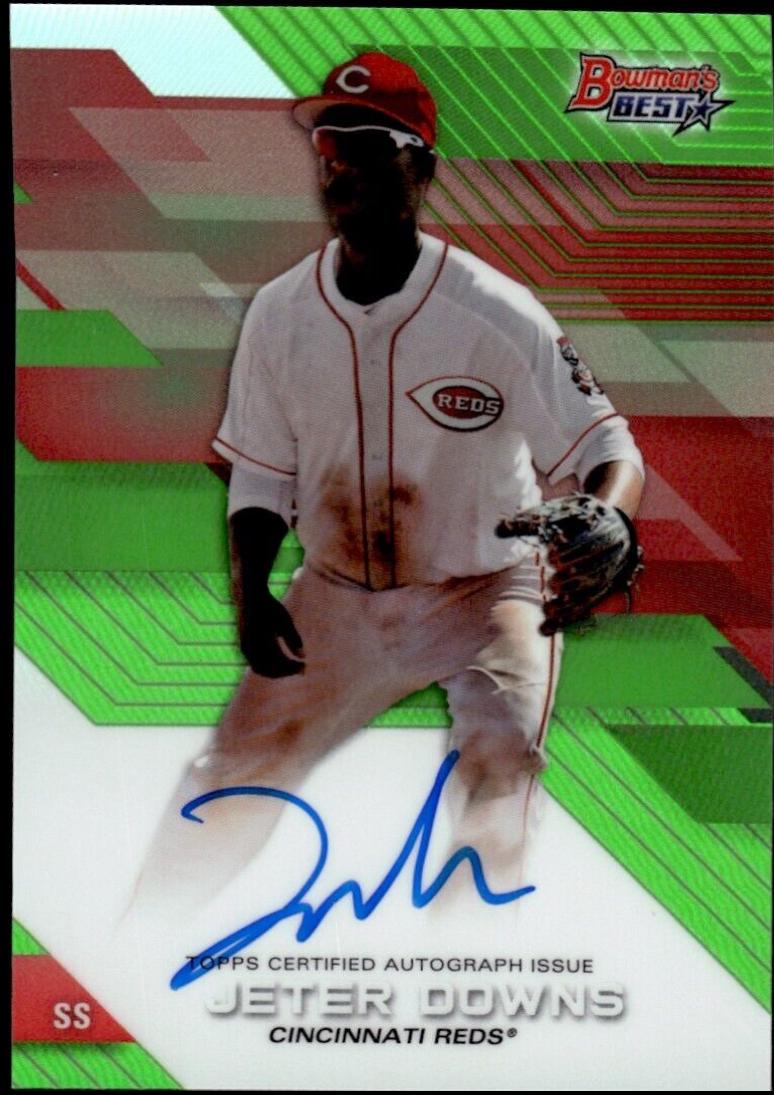 Jeter Downs [Green Refractor] #B17-JD