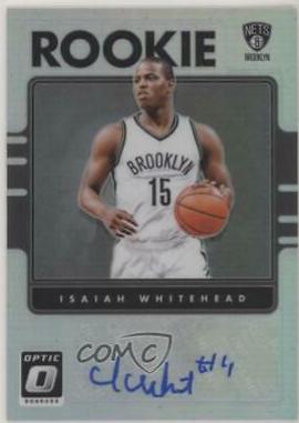 Isaiah Whitehead #29 2016 Panini Donruss Optic Rookie Signatures Basketball