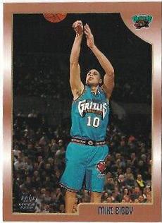 Mike Bibby #196 Basketball Cards 1998 Topps