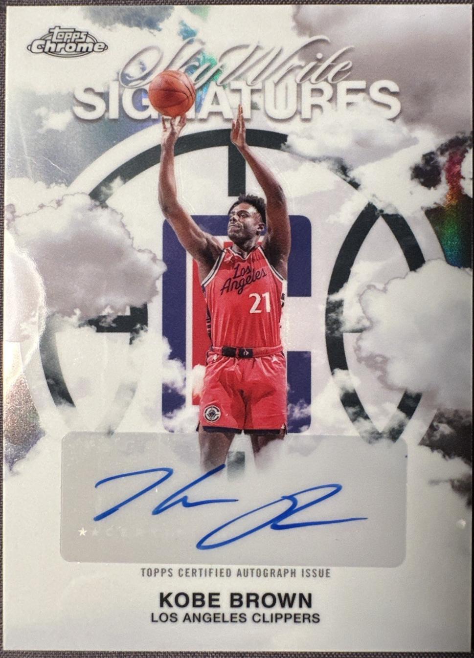 Kobe Brown [Refractor] #SWS-KB