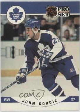 John Kordic #536 Hockey Cards 1990 Pro Set