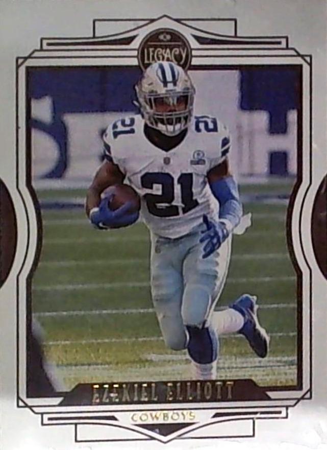 Ezekiel Elliott #2 Football Cards 2021 Panini Legacy
