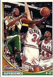 Sam Perkins #336 1993-94 Topps Basketball