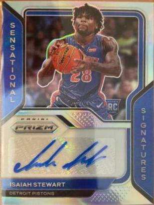 Isaiah Stewart [Silver Prizm] #SS-IST