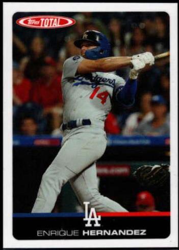 Enrique Hernandez #615 2019 Topps Total Baseball