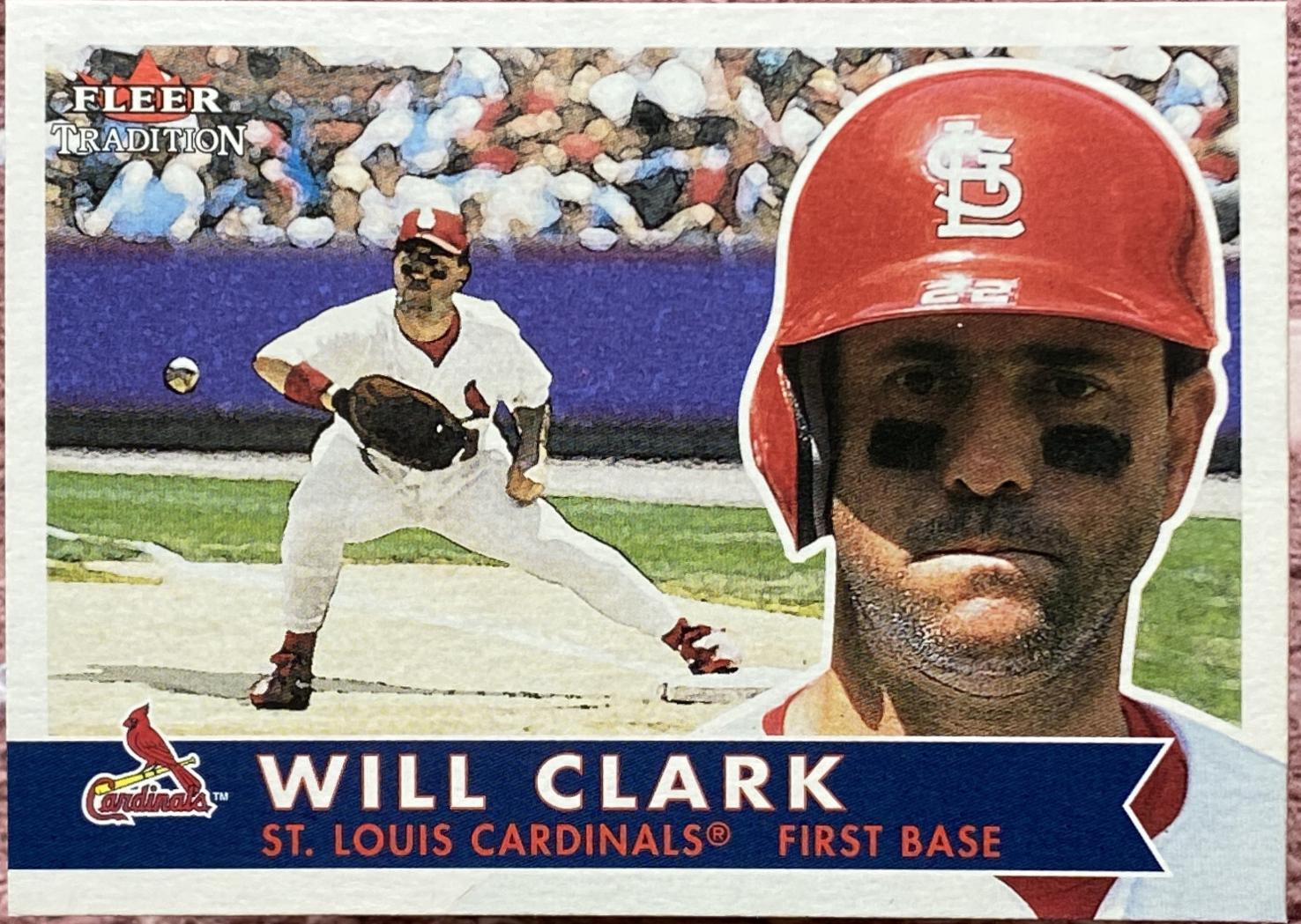 Will Clark #342 2001 Fleer Tradition Baseball