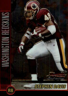 Stephen Davis #6 Football Cards 2002 Bowman Chrome