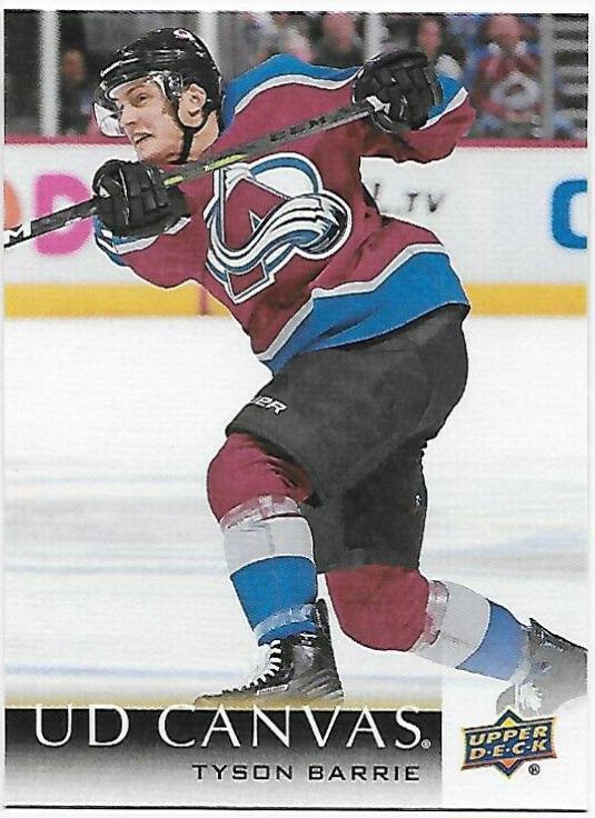 Tyson Barrie #C140 Hockey Cards 2018 Upper Deck Canvas