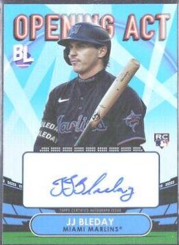 JJ Bleday #OAA-JB 2023 Topps Big League Baseball Opening Act Autographs
