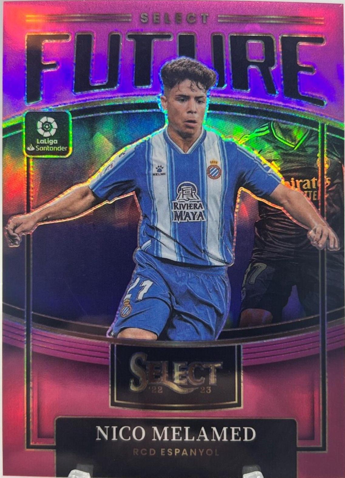 Nico Melamed #16 2022 Panini Select LA Liga Future
