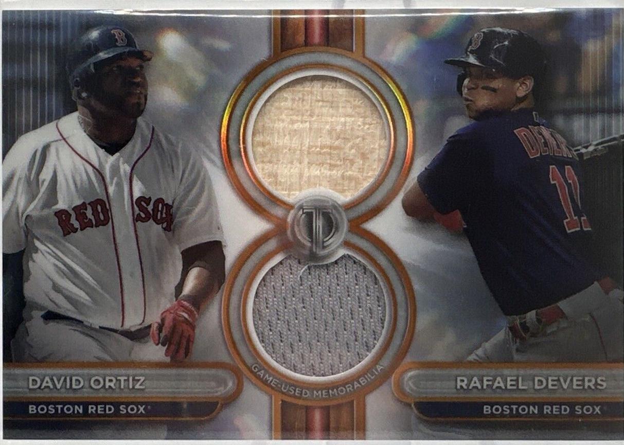 David Ortiz / Rafael Devers [Orange Dual Player] #DR2-OD