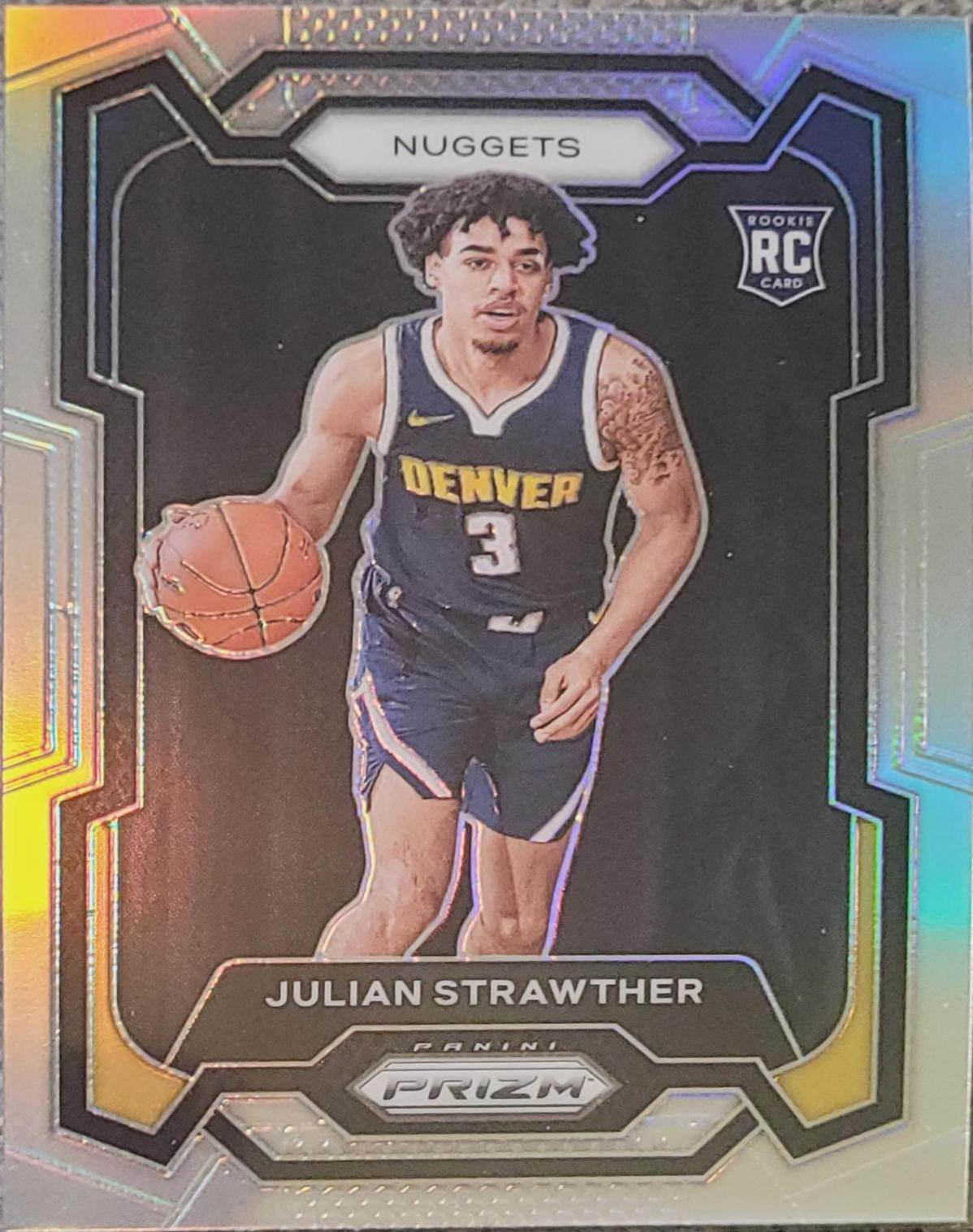 Julian Strawther #133 Basketball Cards 2023 Panini Prizm