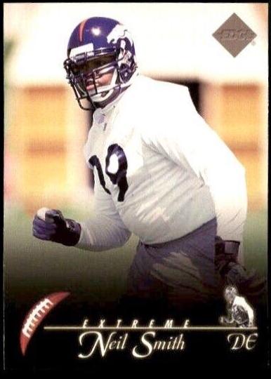 Neil Smith #52 Football Cards 1997 Collector's Edge Extreme
